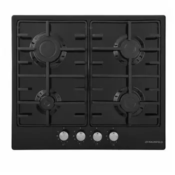Газовая варочная панель Maunfeld EGHE.64.3EB/G 4 конфорки, черный (EGHE.64.3EB/G)