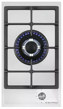 Газовая варочная панель Maunfeld EGHG.31.33CW/G, 1 комфрка, белая (EGHG.31.33CW/G)