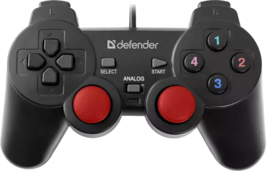 Геймпад Defender Glyder, проводной, черный (64399)