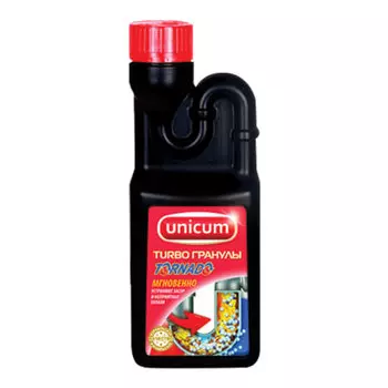 Гель для прочистки канализационных труб UNICUM Tornado, 600мл (304023)