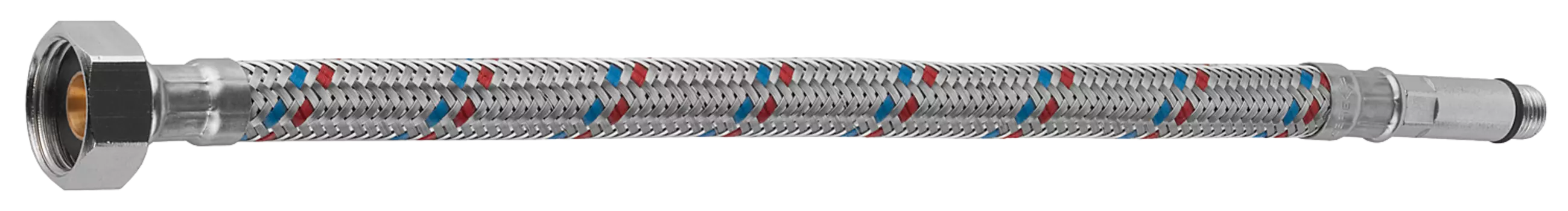 Гибкая подводка для смесителя Зубр ЭКСПЕРТ 1/2" x M10, гайка-штуцер, 100 см, 1шт. (51003-100)