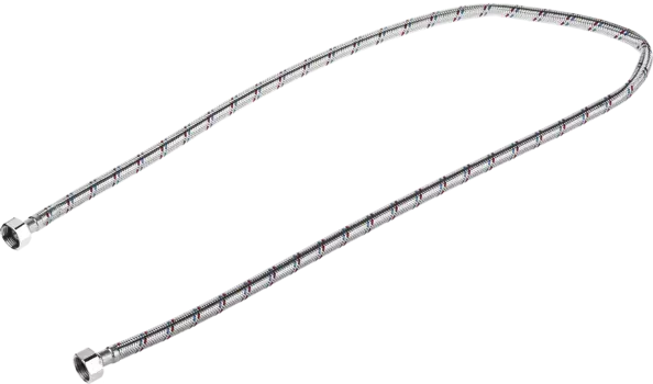 Гибкая подводка для воды Зубр ЭКСПЕРТ 1/2", гайка-гайка, 120 см, 1шт. (51005-G/G-120)