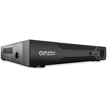 Гибридный видеорегистратор (XVR/HVR) Ginzzu HD-818, каналов: 8, отсеков HDD: 1, AHD/TVI/CVI/IP/аналоговые