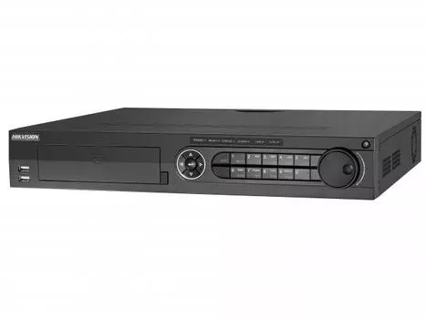 Гибридный видеорегистратор (XVR/HVR) HikVision DS-8124HQHI-K8, каналов: 24, до 25 кадров/с, отсеков HDD: 8, IP/CVI/AHD/HDTVI (DS-8124HQHI-K8)