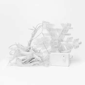Гирлянда ActivLed, 3 м, от сети, белый (IDSS-12SnowStar-3m-WarmWhite)