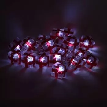 Гирлянда ЭРА ENIN-3P светодиодная нить, ламп: 20 шт., 3 м, от сети, холодный белый (б0041895)