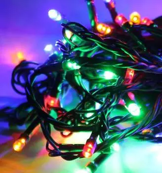 Гирлянда КОСМОС светодиодная, ламп: 300шт., 31.5м, от сети, разноцветный (KOC_GIR300_RGB)