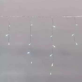 Гирлянда NEON-NIGHT 255-595 светодиодная бахрома, ламп: 588 шт., 60 см x 25 м, режимов: 1, от сети, белый (255-595)