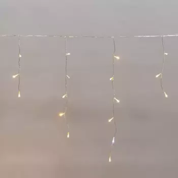 Гирлянда NEON-NIGHT 255-596 светодиодная бахрома, ламп: 588 шт., 60 см x 25 м, режимов: 1, от сети, теплый белый (255-596)