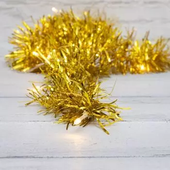 Гирлянда NEON-NIGHT светодиодная мишура, ламп: 10шт., 1.5м, белый (304-012)