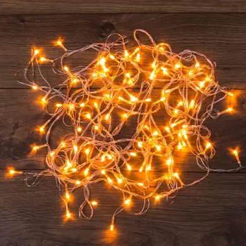 Гирлянда NEON-NIGHT светодиодная нить, ламп: 100шт., 10м, белый (303-063)