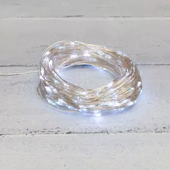 Гирлянда NEON-NIGHT светодиодная роса, ламп: 200 шт., 20 м, белый (303-205)