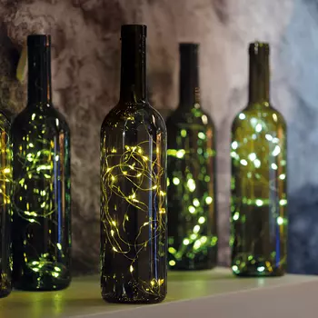 Гирлянда NEON-NIGHT светодиодная роса, ламп: 20шт., 2м, белый (302-026)