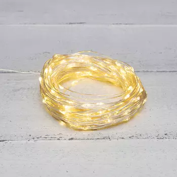 Гирлянда NEON-NIGHT светодиодная роса, ламп: 300 шт., 30 м, белый (303-216)