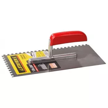 Гладилка Stayer MASTER, зубчатая, 130x270мм (0801-06)