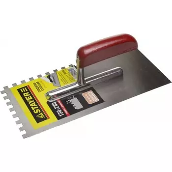 Гладилка Stayer MASTER, зубчатая, 130x270мм (0801-08)