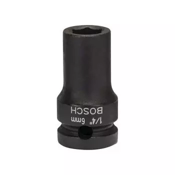 Головка торцевая Bosch 1.608.551.002, ударная, шестигранная, 6 мм, 1/4" (1.608.551.002)