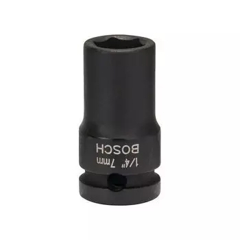 Головка торцевая Bosch 1.608.551.003, ударная, шестигранная, 7 мм, 1/4" (1.608.551.003)