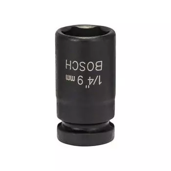 Головка торцевая Bosch 1.608.551.005, ударная, шестигранная, 9 мм, 1/4" (1.608.551.005)