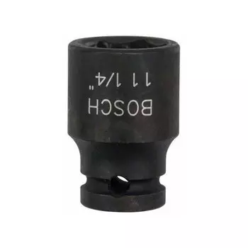 Головка торцевая Bosch 1.608.551.007, ударная, шестигранная, 1.1 см, 1/4" (1.608.551.007)