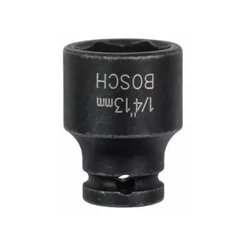 Головка торцевая Bosch 1.608.551.009, ударная, шестигранная, 1.3 см, 1/4" (1.608.551.009)
