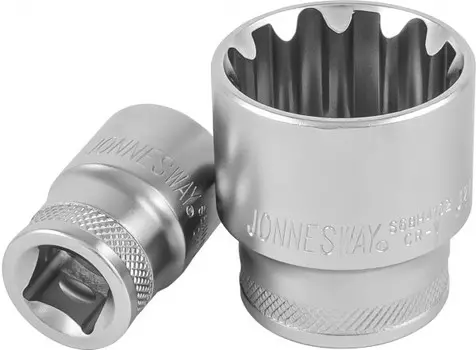 Головка торцевая Jonnesway SUPER TECH S68H3115, 12-гранная, 15мм, 3/8" (46206)