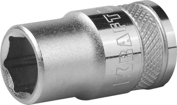 Головка торцевая Kraftool INDUSTRIE QUALITAT, глубокая, шестигранная, 13мм, 1/2", высота 38мм (27805-13_z01)