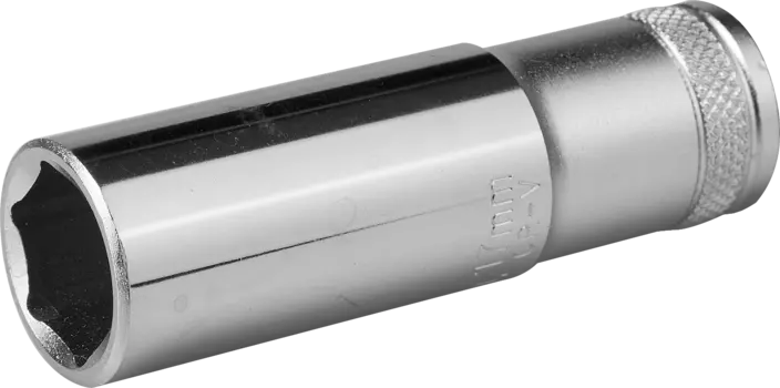 Головка торцевая Kraftool INDUSTRIE QUALITAT, глубокая, шестигранная, 17мм, 1/2", высота 76мм (27807-17_z01)