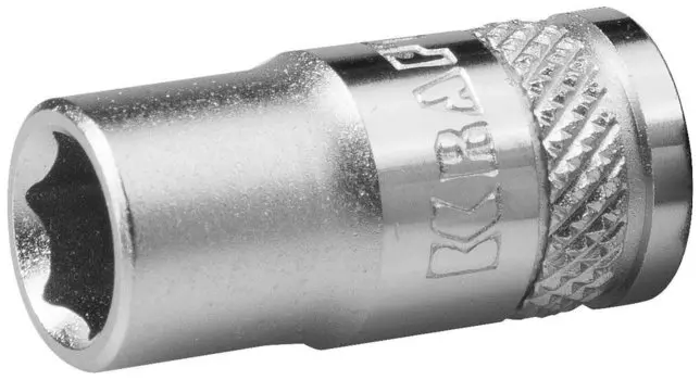 Головка торцевая Kraftool INDUSTRIE QUALITAT, шестигранная, 7мм, 1/4", высота 25мм (27815-07_z01)