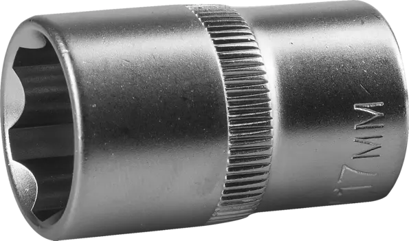 Головка торцевая Зубр Мастер, шестигранная, 17мм, 1/2" (27725-17_z02)