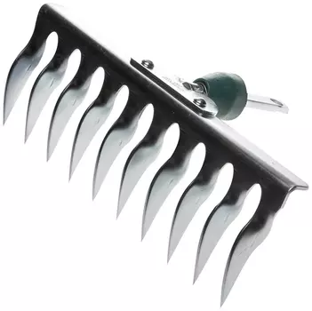 Грабли RACO, витые, с быстрозажимным механизмом, 26 см, 10 зубов, без черенка (4230-53846)