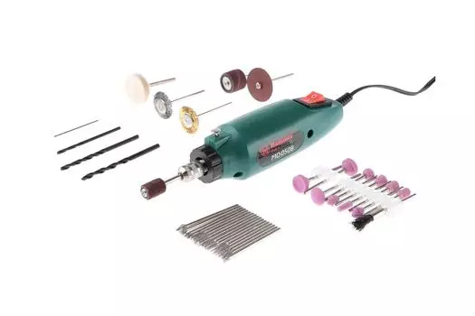 Гравер Hammer Flex MD050B, сетевой, 15000 об/мин, фиксация шпинделя, 172г (113-004)