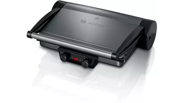 Гриль Bosch TCG4215 2 кВт, серебристый/черный