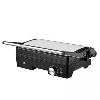 Гриль BQ GR1006 1.8 кВт, серебристый/черный