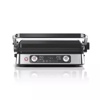 Гриль Braun MultiGrill 9 CG9140 2.2 кВт, серебристый/черный (CG9140)