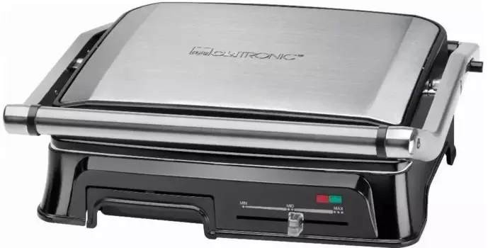 Гриль CLATRONIC KG 3571 2 кВт, черный/стальной (KG 3571)