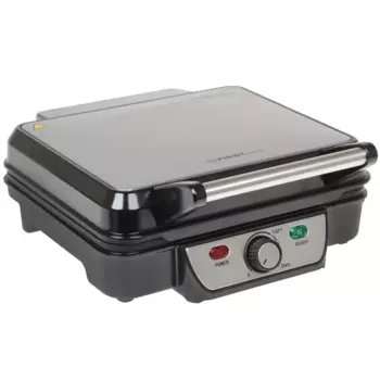 Гриль First 5343-2 1800Вт, стальной/черный (5343-2)