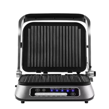 Гриль RED SOLUTION SteakPRO RGM-M805 2.1 кВт, серебристый/черный (RGM-M805)