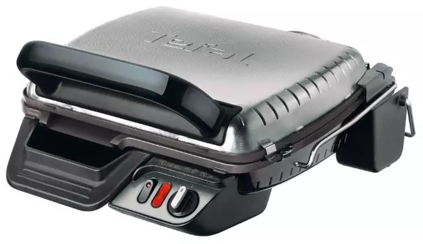 Гриль Tefal GC306012 2 кВт, серебристый/черный