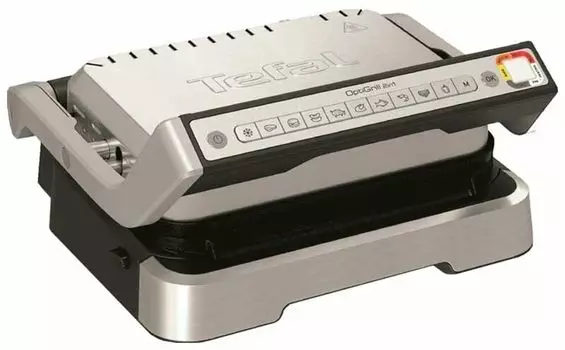 Гриль Tefal Optigrill GC772D30 2.1 кВт, серый/черный (7211004968)