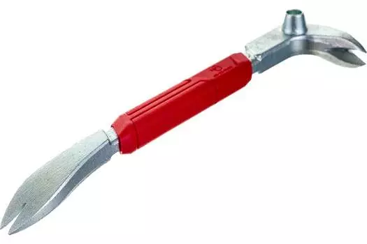 Гвоздодер с рукояткой Milwaukee, квадрат, 230 мм, серебристый (4932478249)