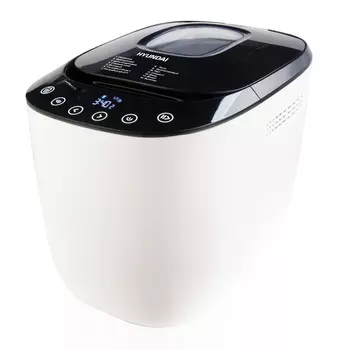 Хлебопечь HYUNDAI HYBM-P0613 550 Вт, белый/черный (1383584)
