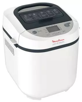Хлебопечь Moulinex OW250132 Pain & Tresors белый 1 кВт, белый (OW250132)