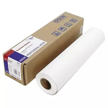 Холст рулон 13"(330мм) x 6.1м, 350г/м2, Epson Premium Canvas Satin (C13S041845)