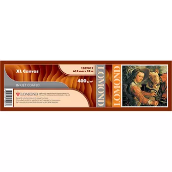 Холст рулон 24"(610мм) x 10 м, 400 г/м, Lomond XL Natural Canvas Dye (1207011)