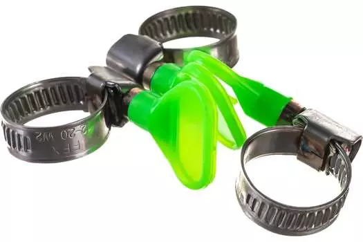 Хомут червячный FORTISFLEX 69002, 9 мм x 20 мм, сталь (69002)