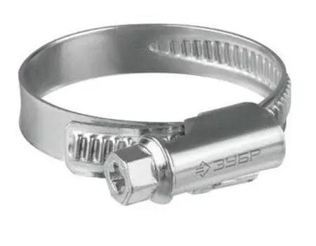 Хомут червячный ЗУБР Х-9Н, 9 мм x 22 мм, 50 шт., сталь (37807-22)