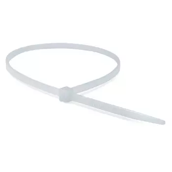 Хомут DKC P6.6, 2.5 мм x 20 см, 100 шт., белый (25207SR)