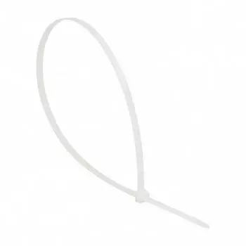 Хомут EKF, 2.5 мм x 100 мм, 100 шт., белый (plc-fl-ctsw-2.5x100)