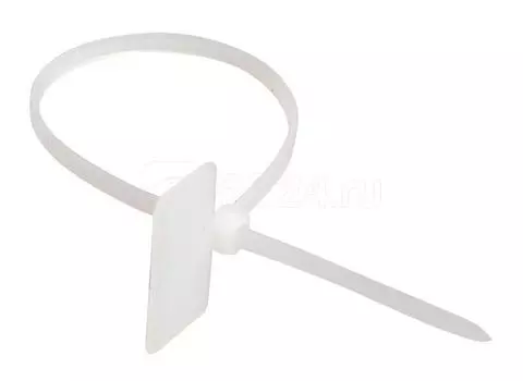 Хомут IEK, 3мм x 15см, 100шт., белый (196616)